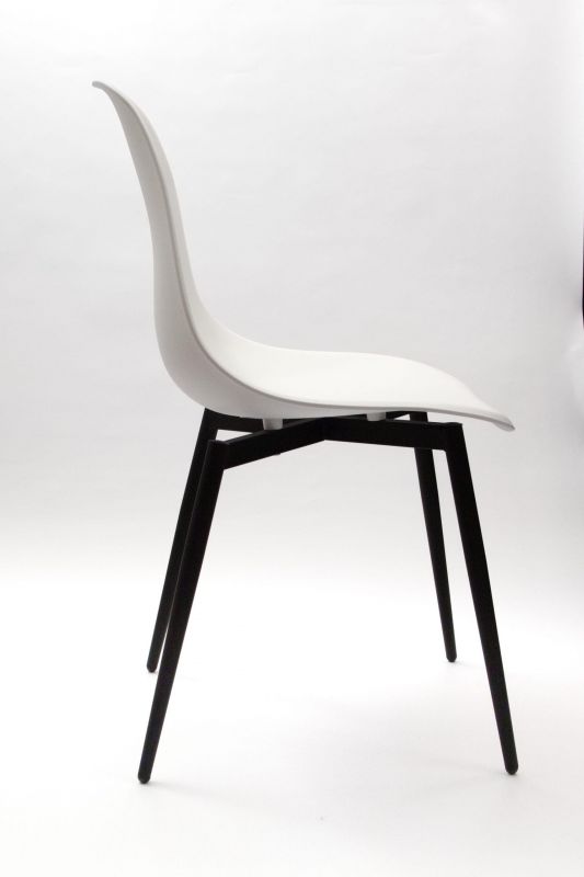 Стул ZiP-mebel Туссе чёрный /белый R100775BAA фото 5