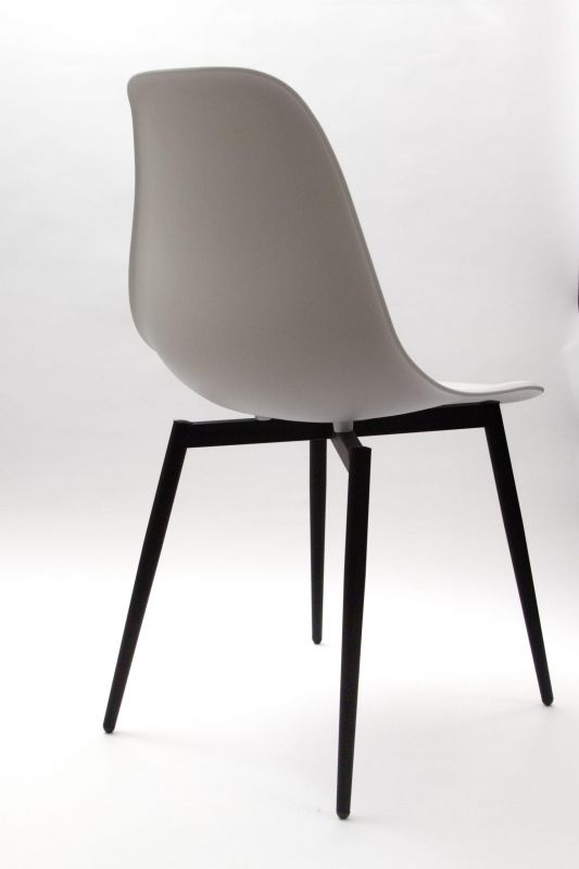 Стул ZiP-mebel Туссе чёрный /белый R100775BAA фото 6