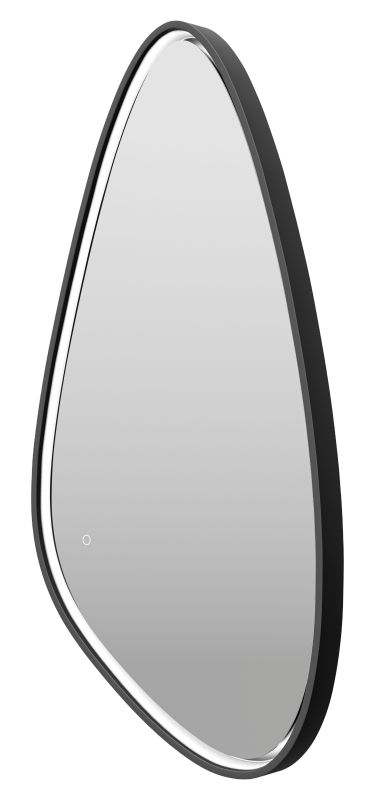 Зеркало Brevita Venus VEN-Var-060-black, черное, 60х120 см