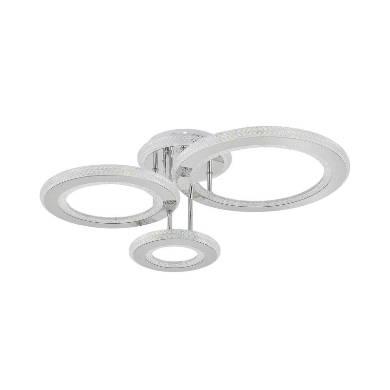 Потолочный светильник Escada LED 3000-4000-6000К (теплый,белый,холодный) 73W 10297/3LED BL фото 2