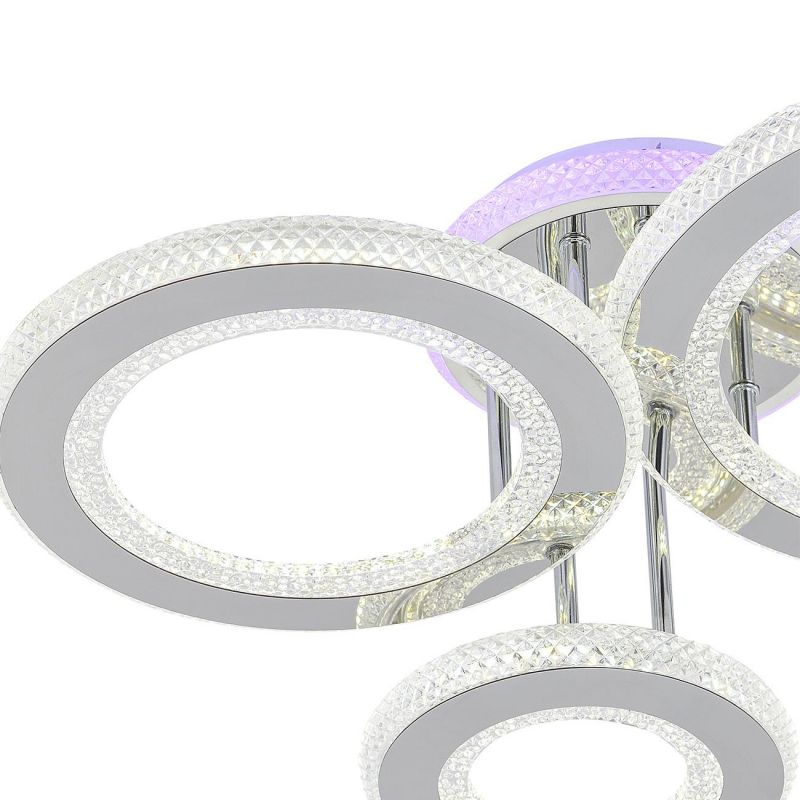 Потолочный светильник Escada LED 3000-4000-6000К (теплый,белый,холодный) 73W 10297/3LED BL фото 5