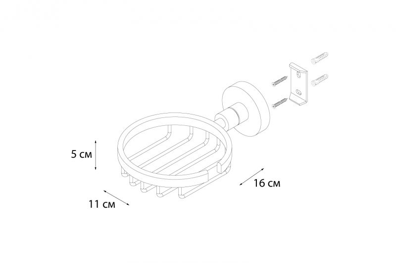 Мыльница Fixsen Modern FX-51509