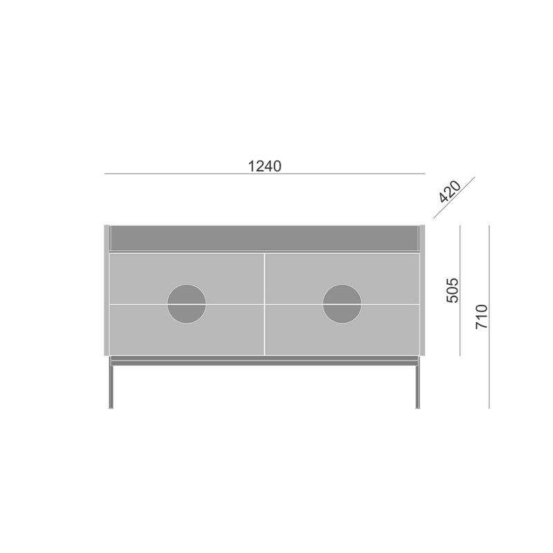 Комод BraginDesign Living BD-1833935