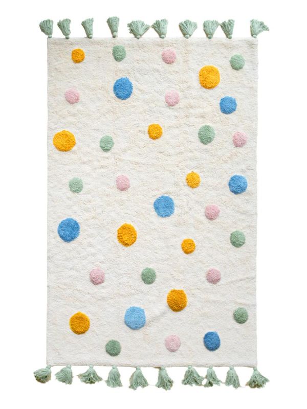 Хлопковый ковер Lillaland LOVELY DOTS 120*180 фото 1