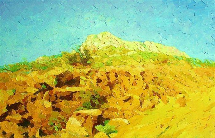 Картина "Эчки-Даг" Михаил Рудник
