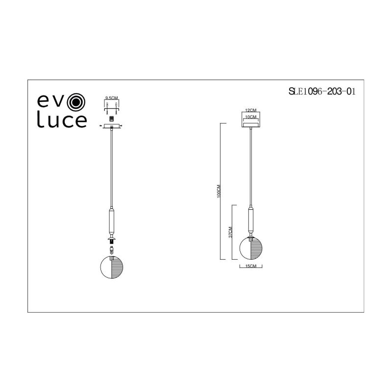 Подвес Evoluce AVEIRO SLE1096-203-01 фото 6