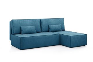 КОРСО LITE Диван угловой, синий D1 furniture BD-2927143