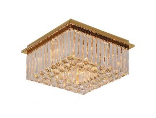 Потолочный светильник Clear glass Newport 8400 G9 60W 8401/40 PL gold