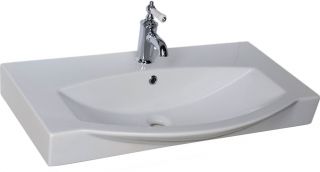 Раковина Aquanet PLAZMA Sanovit 85 см 182329