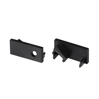 Комплект заглушек Arlight SL-BEVEL-W21 BLACK