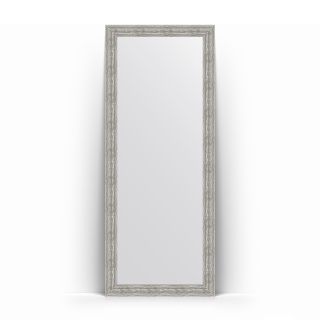 Зеркало напольное в багетной раме 81x201 Evoform DEFINITE FLOOR BY 6011 волна хром