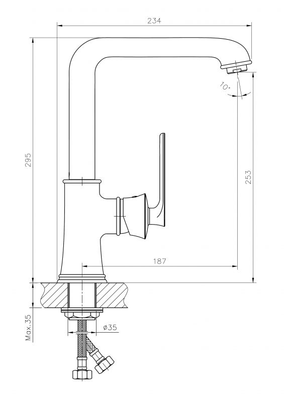 Смеситель Haiba HB181 HB70181 фото 2