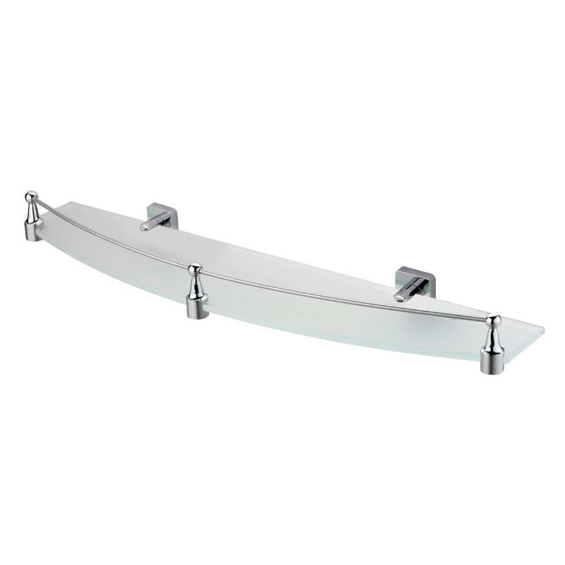 Полка стеклянная с бортиком WasserKRAFT Dill K-3944 фото 2