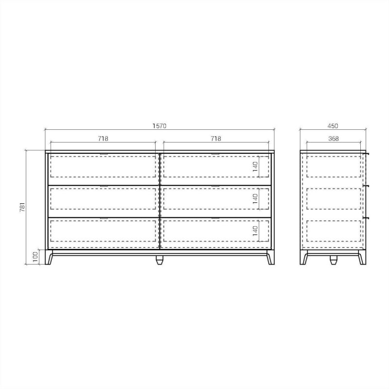 Комод The IDEA BD-2373343