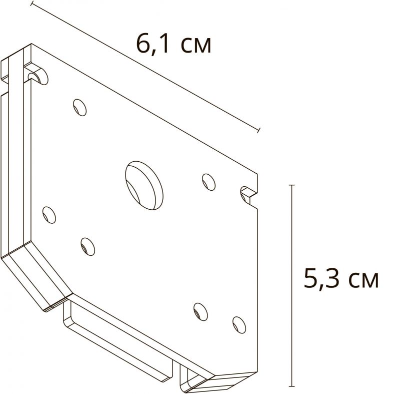 Комплектующие для магнитных треков Arte Lamp LINEA-ACCESSORIES A484206E фото 2