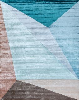Индийский ковер из арт-шёлка Carpet «PRISMATIC» OCTAHEDRON-COLOR-1 243 x 304 см