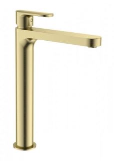 Смеситель для раковины высокий WONZON & WOGHAND WW-H1034-BG Золото