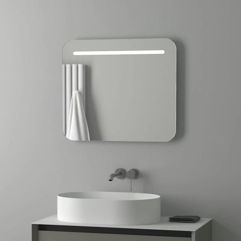 Зеркало для ванной EVOFORM Ledline BY 2144, с LED-светильником 70х60см фото 2