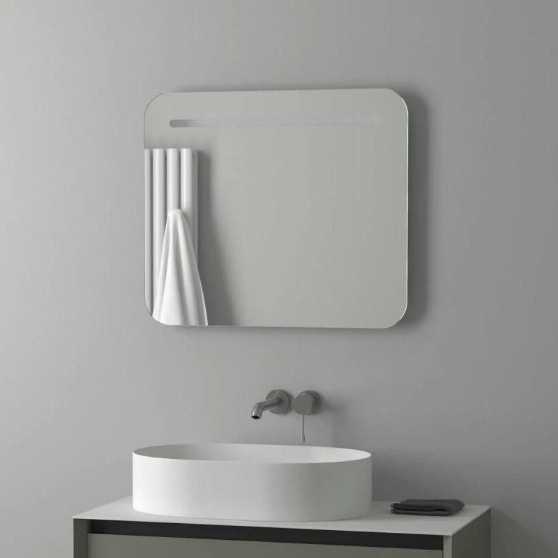 Зеркало для ванной EVOFORM Ledline BY 2144, с LED-светильником 70х60см фото 3