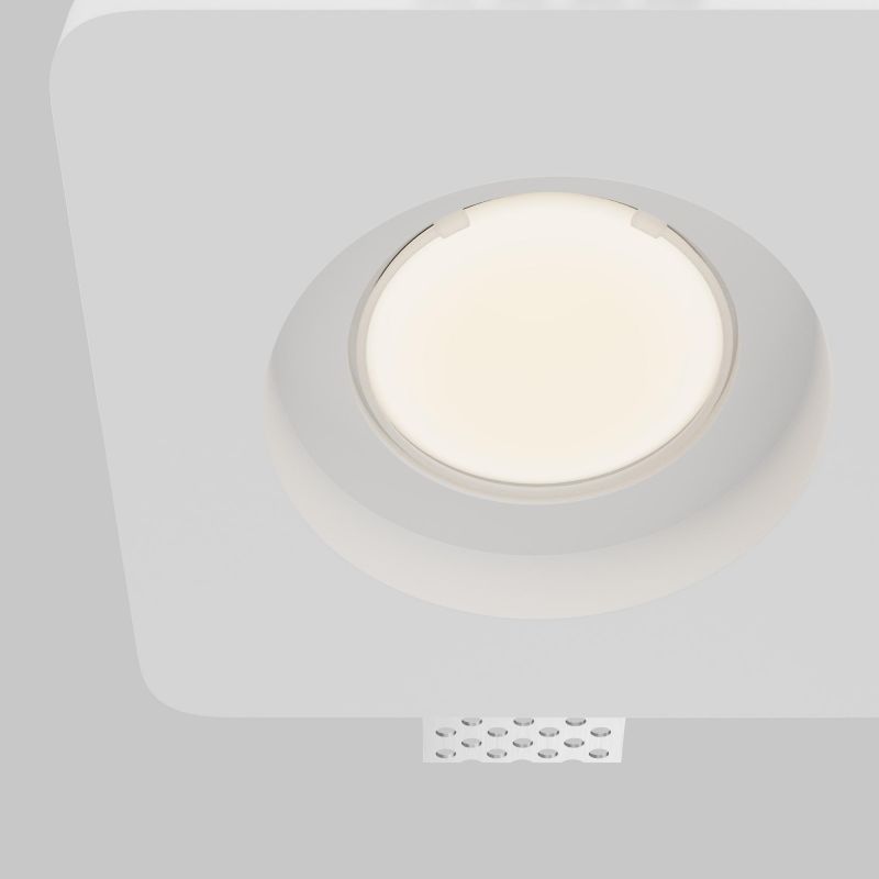 Встраиваемый светильник Maytoni Gyps Modern 10W GU10 DL002-GU10-02-W фото 2