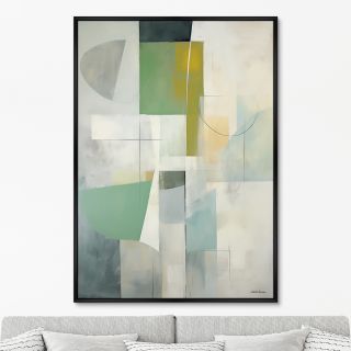 Репродукция картины ArtNoMore на холсте Early morning colors, No 1, 2024г.