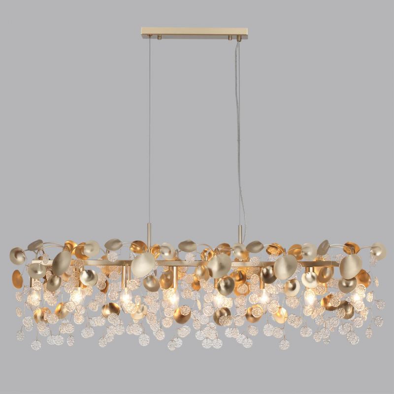 Люстра горизонтальная ODEON LIGHT COINS E14 8*40W 220В 5104/8A CLASSIC фото 5
