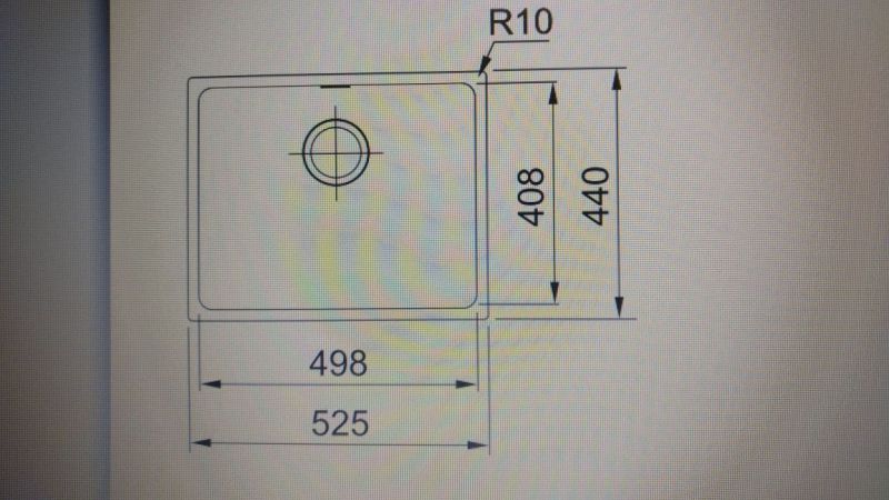 Мойка Franke SID 125.0443.353 оникс