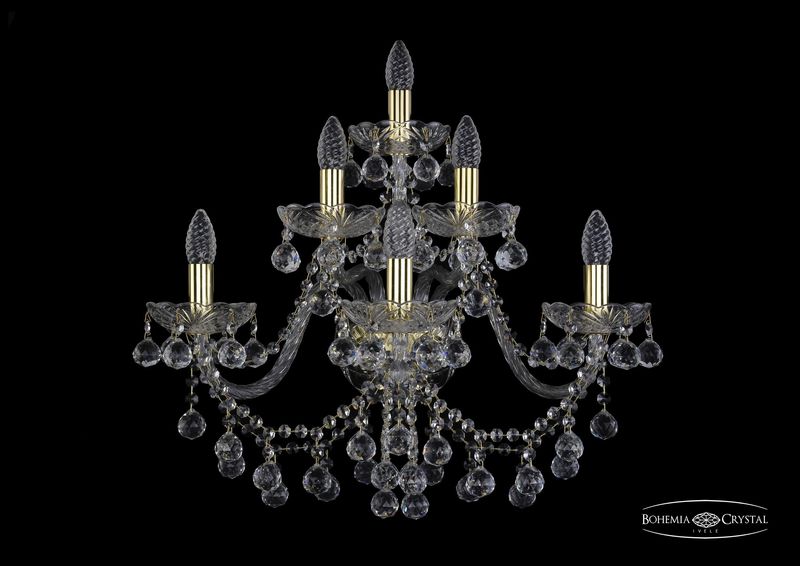 Бра Bohemia Ivele Crystal 1409B/3+2+1/240/XL G