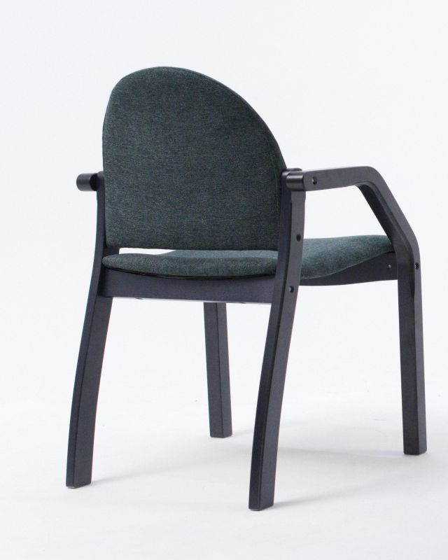 Стул-кресло Джуно 2.0 чёрный/зелёный Z112815B07