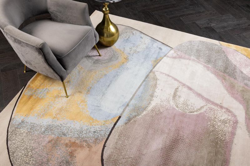 Непальский ковер из шёлка и шерсти Carpet «MOLECULE» A4-COL2 250 x 300 см фото 6