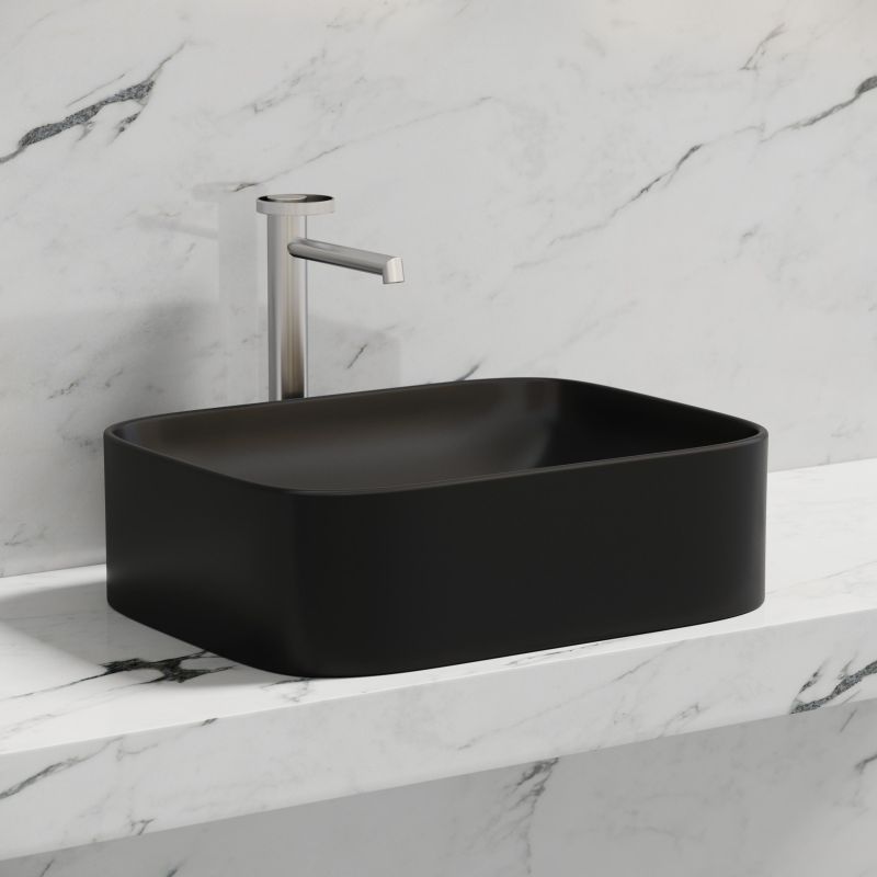 Раковина-чаша Ceramica Nova Element CN6052MB 50,5 см, черный фото 10