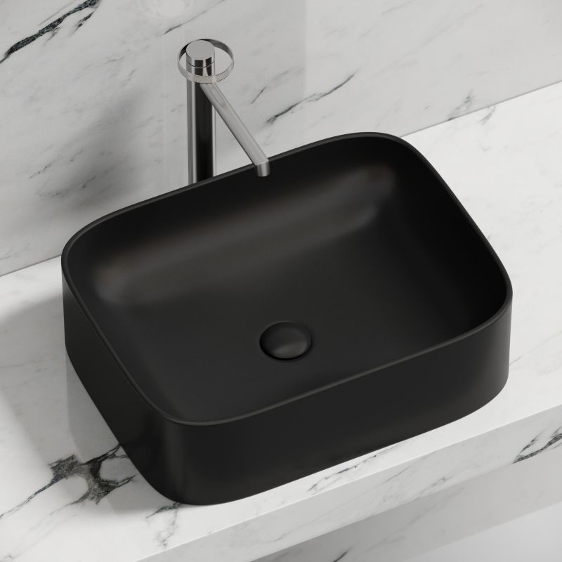 Раковина-чаша Ceramica Nova Element CN6052MB 50,5 см, черный фото 11