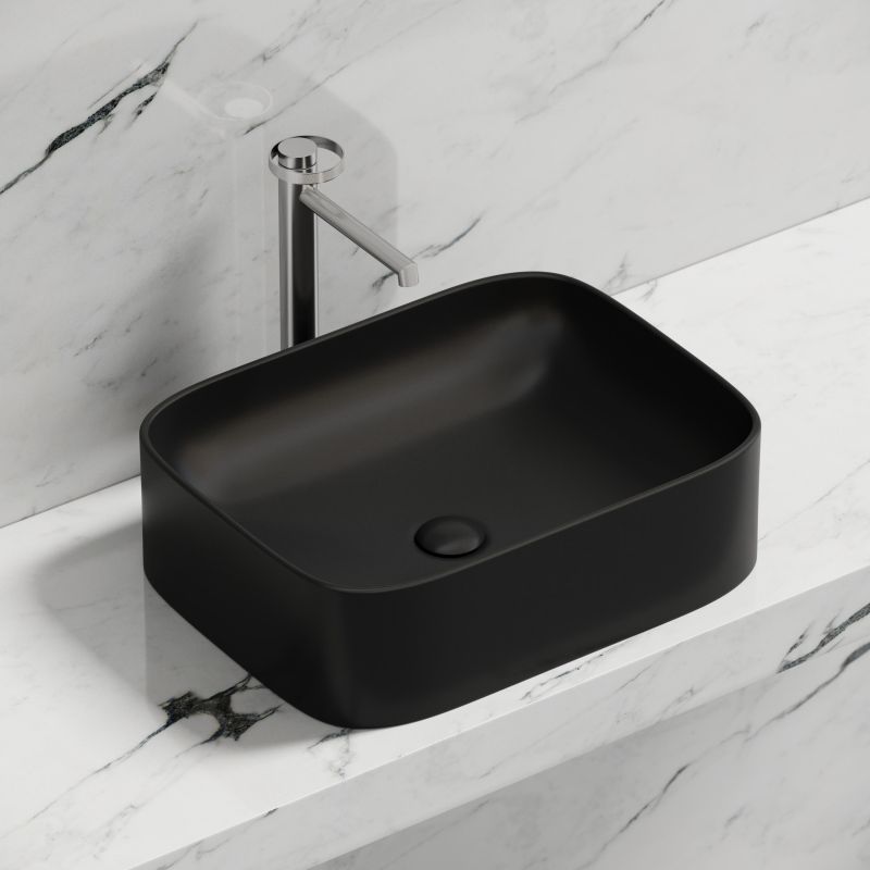 Раковина-чаша Ceramica Nova Element CN6052MB 50,5 см, черный фото 6