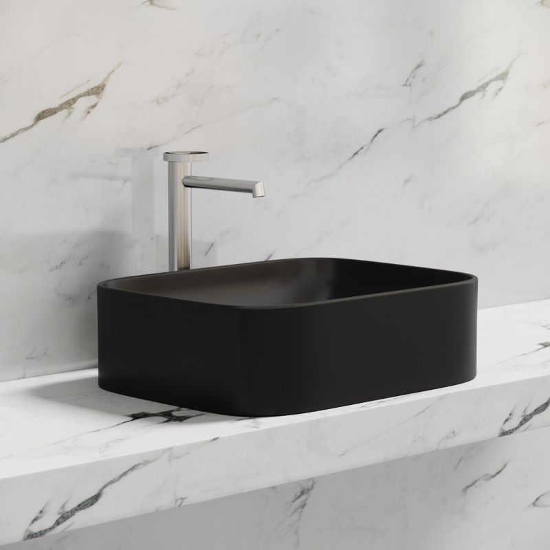 Раковина-чаша Ceramica Nova Element CN6052MB 50,5 см, черный фото 8