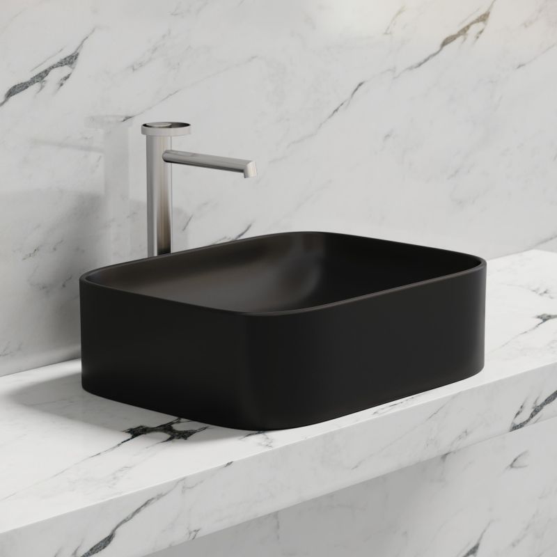 Раковина-чаша Ceramica Nova Element CN6052MB 50,5 см, черный фото 9