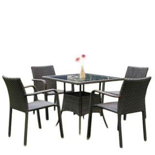 Комплект мебели (4 стула, стол) BD-3014454 Afina