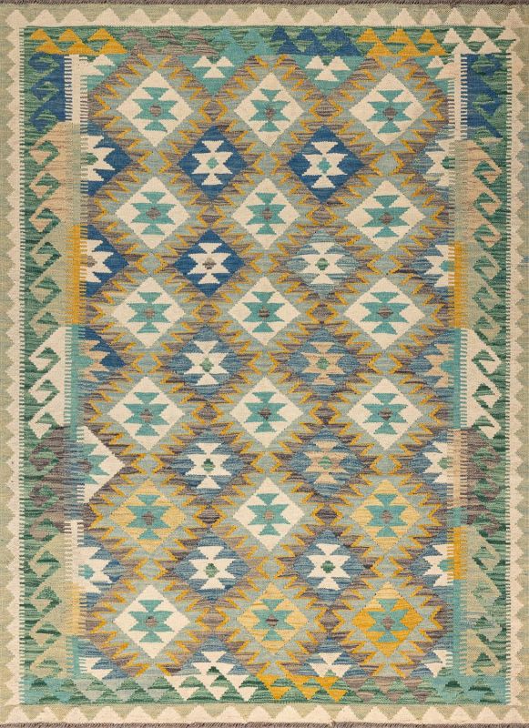 Пакистанский ковер из шерсти Carpet «KILIM» 23-15617 148 x 200 см фото 1