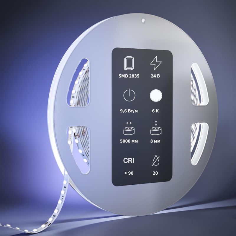 Светодиодная лента Maytoni LED 6000К(холодный) 9.6W 201041 фото 3