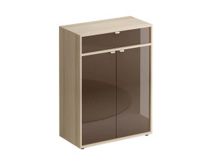 Комод с ящиком и дверцами Latte ОГОГО Обстановочка белый 74x37x101 BD-1746311