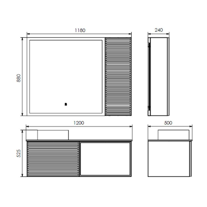 Тумба с раковиной подвесная Comforty Геленджик 120 00-00017877, 120 см