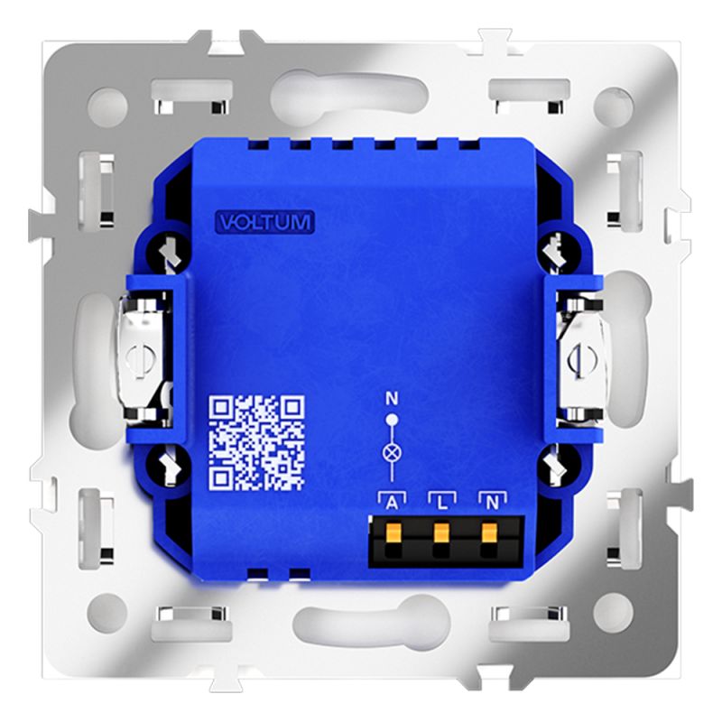 Датчик движения встраиваемый VOLTUM S70, (белый матовый) VLS070502 фото 4