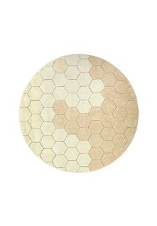 Ковер Lorena Canals Медовые соты (золотой) d140 C-COMB-GLD