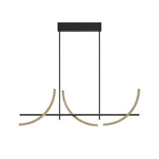 Подвесной светильник Maytoni Wabi LED 2700-4000К 32W MOD428PL-L20BK