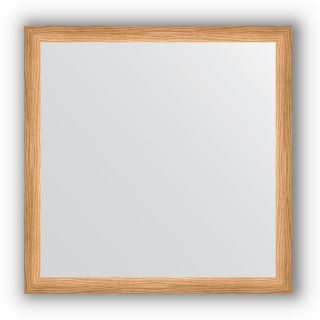 Зеркало в багетной раме 60х60 Evoform DEFENITE BY 0612 клен