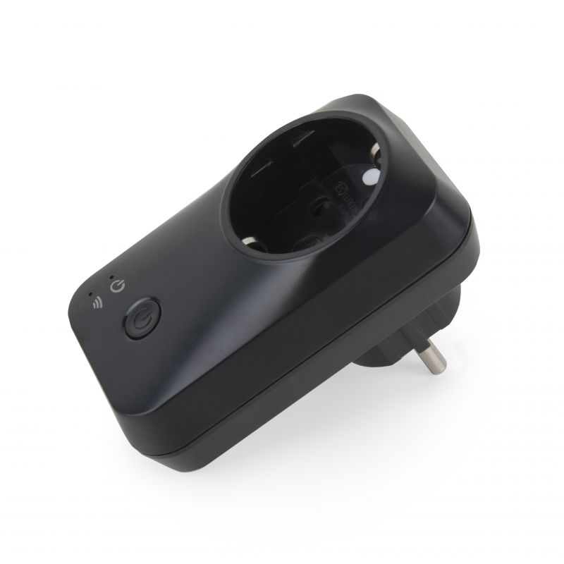 Умная розетка Wi-Fi черная Elektrostandard 76100/00 фото 1