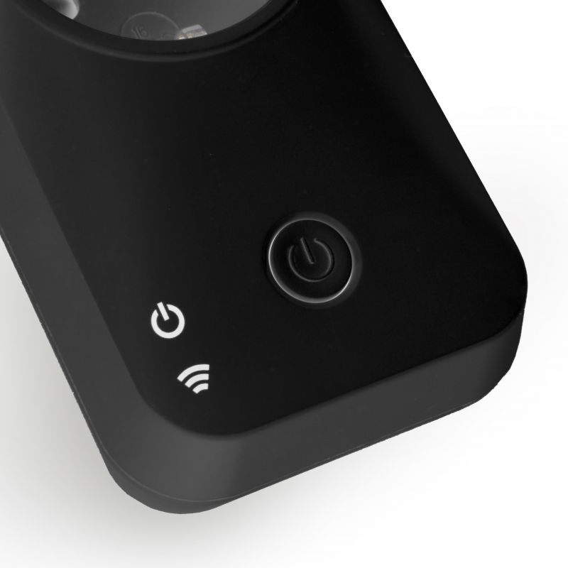 Умная розетка Wi-Fi черная Elektrostandard 76100/00 фото 3