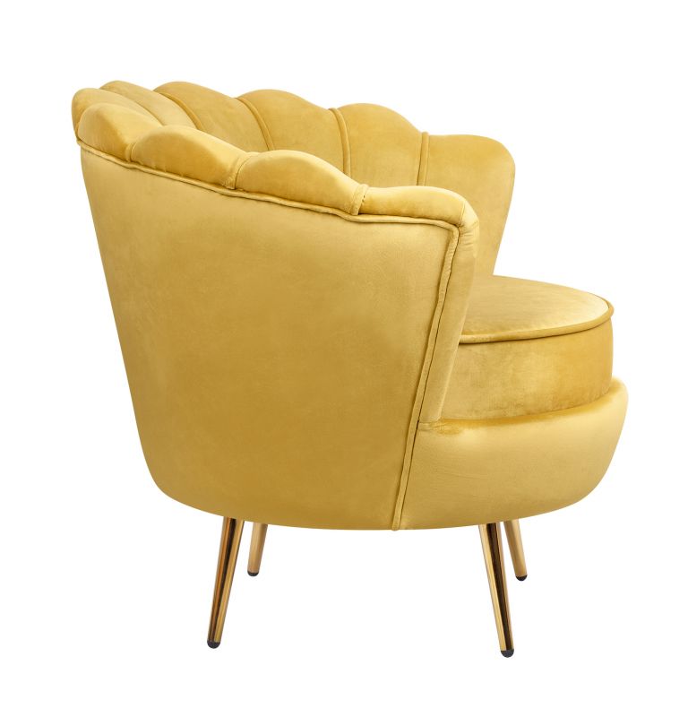 Кресло MAK-interior Pearl yellow BD-2143994