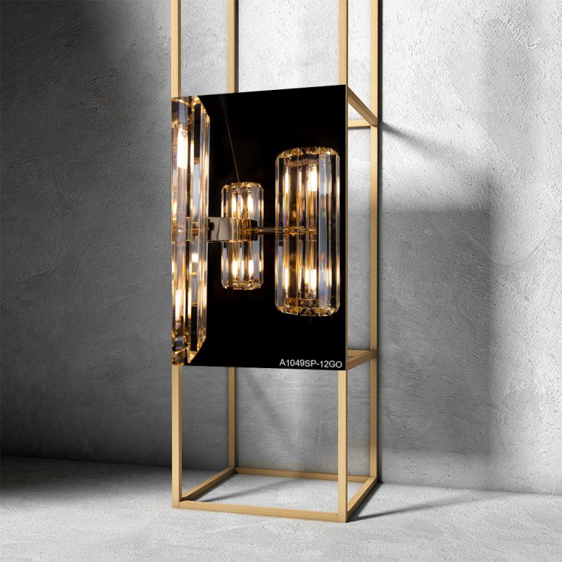 Подвесная люстра Arte Lamp SANTORINI A1049SP-12GO