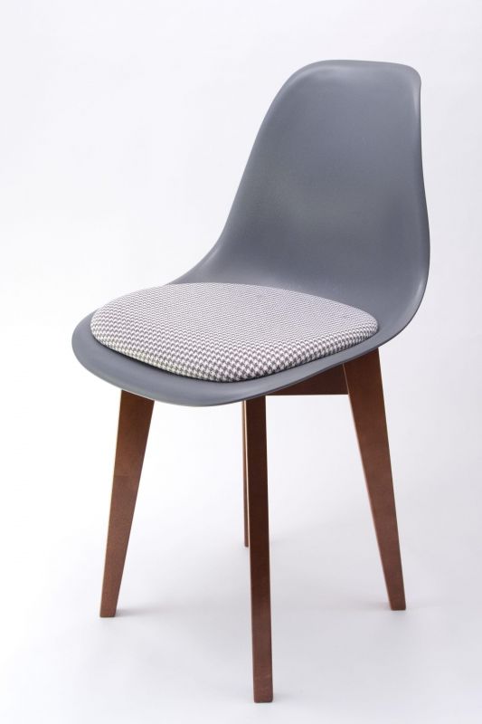 Стул ZiP-mebel Сашш орех /серый, серый ГЛ R101771W1G фото 11