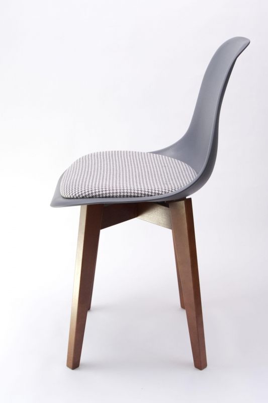 Стул ZiP-mebel Сашш орех /серый, серый ГЛ R101771W1G фото 12